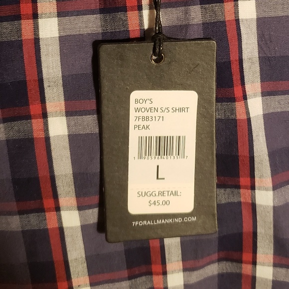 7 for all mankind Button Down Shirt - Picture 4 of 4